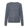 VERO MODA Blå Genser - Elegant og Komfortabel Strikkegenser for Damer