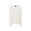 Gant STRETCH CABLE CREW Hvit - Strikkejakke for Dame