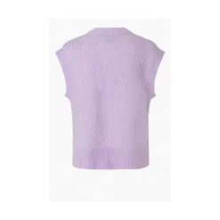 Second Female Brook Boxy Vest - Lilla | Dame Overdeler & Strikkejakker -Dame-strikkegensere Salg unnamed file 3670