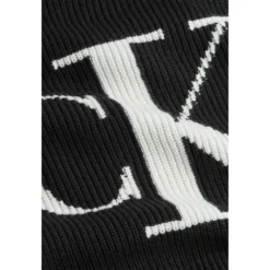Calvin Klein Svart Genser - Elegant og Komfortabel Strikkegenser for Damer
