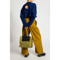 Proenza Schouler Cashmere Sweater Blue - Premium kvalitet strikkejakke for kvinner