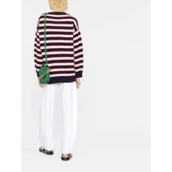 Valentino Blå Strikkegenser - Elegant Dameoverdel -Dame-strikkegensere Salg unnamed file 3725