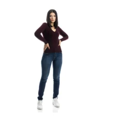 Polo Ralph Lauren Rød Strikkegenser - Elegant og Komfortabel Dameoverdel -Dame-strikkegensere Salg unnamed file 373