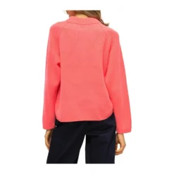 Forte Forte Loose-fitting Sweater Pink - Elegant Dame Overdeler i Mykt Strikk