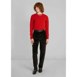 L'Exception Paris Rød Strikkegenser - Elegant og Komfortabel Dameoverdel -Dame-strikkegensere Salg unnamed file 3838