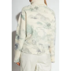 Moncler Ull Turtleneck Genser Beige - Elegant og varm damegenser