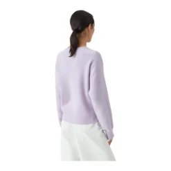 Closed Sweater Purple - Elegant Dame Overdeler i Myk Strikk -Dame-strikkegensere Salg unnamed file 385