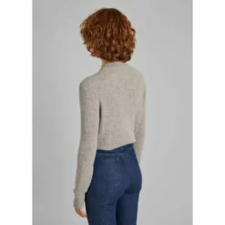 L'Exception Paris Grå Strikkejakke for Damer - Elegant Overdel