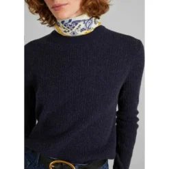 L'Exception Paris Blå Strikkejakke for Damer - Elegant og Komfortabel -Dame-strikkegensere Salg unnamed file 3912