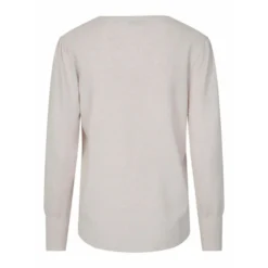 Beige Riccovero Mela Sweater Genser - Elegant Strikkejakke for Dame -Dame-strikkegensere Salg unnamed file 394