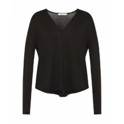 Rag & Bone V-hals strikkegenser i svart - Elegant og tidløs stil -Dame-strikkegensere Salg unnamed file 3998