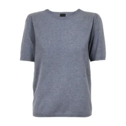 Ane Mone Deilig Kort Erm Genser I Merinoull - Grå | Strikkejakker & Gensere for Damer