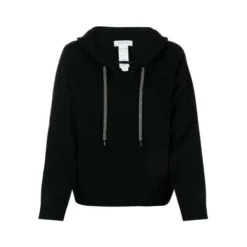 Fabiana Filippi Svarte Sweatshirts & Hoodies - Elegant Dameoverdel -Dame-strikkegensere Salg unnamed file 4096