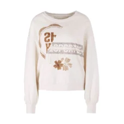 Marc Cain Rundhalset strikkejakke i beige - Elegant og behagelig dameoverdel