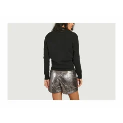 Majestic Filatures V-hals Strikkegenser i Svart - Elegant og Komfortabel -Dame-strikkegensere Salg unnamed file 4233