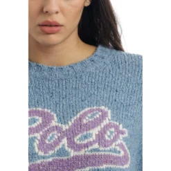 Polo Ralph Lauren Rundhalset Genser i Blå - Elegant og Komfortabel Strikkegenser for Damer -Dame-strikkegensere Salg unnamed file 4280