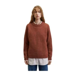 Tiger of Sweden Rød Strikkejakke - Elegant Dameoverdel -Dame-strikkegensere Salg unnamed file 429