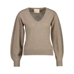 Absolut Cashmere Jumper Grå - Premium Strikkejakke for Damer