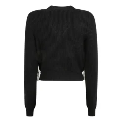 Philosophy Di Lorenzo Serafini V-hals Strikkegenser i Svart | Elegant Dameoverdel -Dame-strikkegensere Salg unnamed file 4337