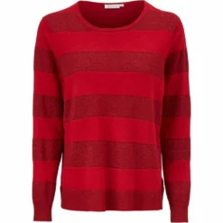 Masai Filina Genser Red - Elegant Strikkegenser for Dame -Dame-strikkegensere Salg unnamed file 435