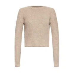 Ami Paris Ullgenser i Beige - Elegant og Komfortabel Strikkegenser for Damer -Dame-strikkegensere Salg unnamed file 4413