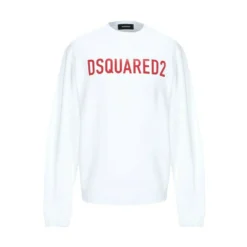 Dsquared2 Hvit Strikkegenser - Elegant og Komfortabel Overdel for Damer