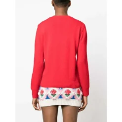 MC2 Saint Barth Rød Rundhalset Strikkegenser for Damer | Høy kvalitet -Dame-strikkegensere Salg unnamed file 4464