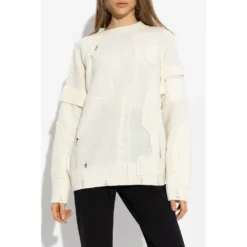 Iceberg Ullgenser Beige - Elegant Strikkejakke for Damer -Dame-strikkegensere Salg unnamed file 4502