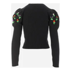 Cormio Rundhalset Strikkegenser i Svart - Elegant og Komfortabel Dameoverdel -Dame-strikkegensere Salg unnamed file 4542