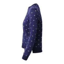 A.P.C. Floral Printed Sweater Top Blue - Elegant Strikkejakke for Damer -Dame-strikkegensere Salg unnamed file 4607