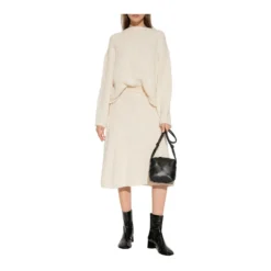 Proenza Schouler Oversize Sweater Beige - Elegant Strikkegenser for Damer -Dame-strikkegensere Salg unnamed file 4641