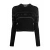 Chiara Ferragni Collection Svart Strikkegenser - Elegant og Komfortabel