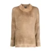 Avant Toi Sweater Brown - Elegant strikkejakke for damer