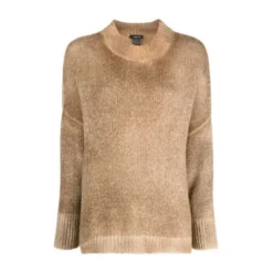 Avant Toi Sweater Brown - Elegant strikkejakke for damer