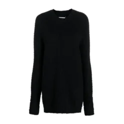 Maison Margiela Svart Genser - Elegant Strikkegenser for Damer