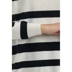 Manila Grace Rundhalset Strikkegenser i Svart - Elegant og Komfortabel -Dame-strikkegensere Salg unnamed file 4707