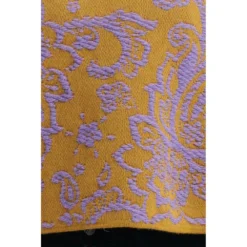 Manila Grace Rundhalset strikkejakke i gul - Elegant og behagelig damegenser -Dame-strikkegensere Salg unnamed file 4719