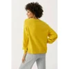 Part Two TaleenPW Sweater Yellow - Dame/Overdeler/Strikkejakker & Gensere