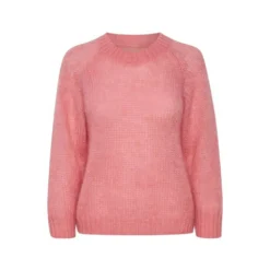 Part Two Round-neck Knitwear Pink - Elegant Dame Strikkegenser -Dame-strikkegensere Salg unnamed file 4828