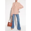 Stella McCartney Sequin Sweater Pink - Elegant Dame Overdeler i Strikk