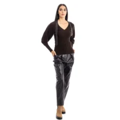 Simona Corsellini Brun Strikkegenser - Elegant og Komfortabel Dameoverdel -Dame-strikkegensere Salg unnamed file 4961