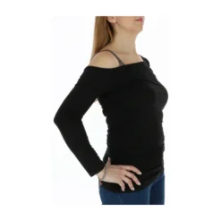 Guess Knitwear Black - Elegant Strikkejakke for Damer -Dame-strikkegensere Salg unnamed file 4975