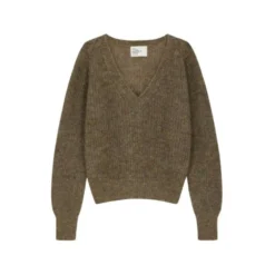 Leon & Harper Strikkejakke i Beige - Elegant og behagelig strikkejakke for damer