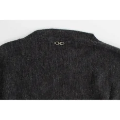 Costume National Grå Strikket Batwing Genser - Elegant og Tidløs Dameoverdel -Dame-strikkegensere Salg unnamed file 4989