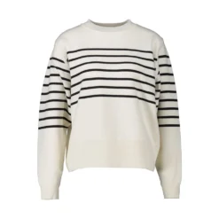 Marc Aurel Trui White - Elegant strikkejakke for damer