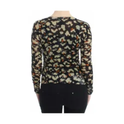 Roberto Cavalli V-hals Genser i Beige - Elegant Strikkegenser for Damer -Dame-strikkegensere Salg unnamed file 5045