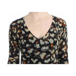 Roberto Cavalli V-hals Genser i Beige - Elegant Strikkegenser for Damer -Dame-strikkegensere Salg unnamed file 5047