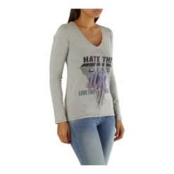 MET Sweater Grå - Stilfull og Komfortabel Dameoverdeler -Dame-strikkegensere Salg unnamed file 5051