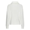 Tommy Hilfiger Hayana Sweater WW0WW34962 YBL White - Elegant strikkejakke for damer
