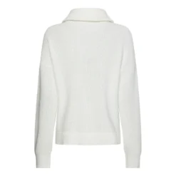 Tommy Hilfiger Hayana Sweater WW0WW34962 YBL White - Elegant strikkejakke for damer